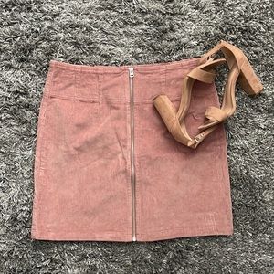 NWOT Wild Fable Full Zip Skirt